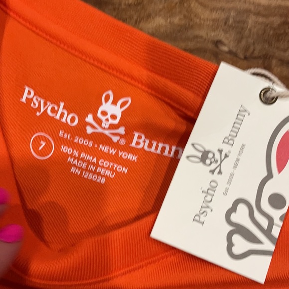 Psycho Bunny men’s long sleeve t-shirt size 7 - XL - Picture 5 of 6